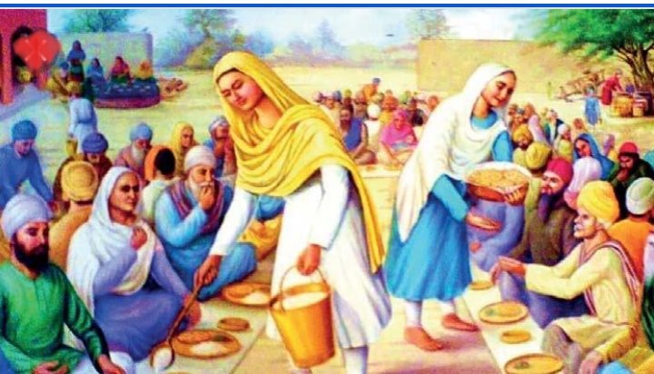 लंगर की सेवा